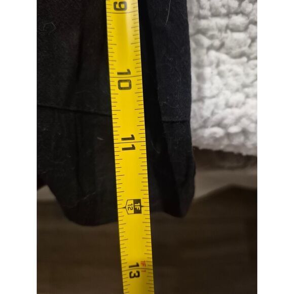 Womens High Rise Smocked Waist Drawstring Casual Shorts Size M Black NWOT - Picture 6 of 6